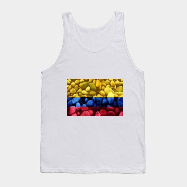 Flag of Columbia – Bed of Rocks Tank Top by DrPen